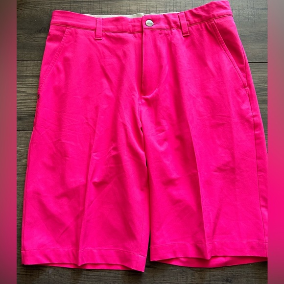 ADIDAS climalite mens size 30 pink golf shorts - Picture 1 of 5